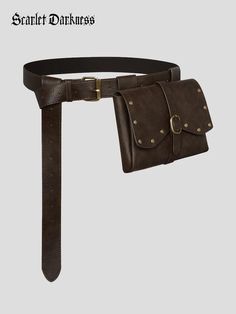 Cottage Academia, Witchy Cottage, Leather Waist Belt, Academia Outfits, Leather Waist Bag, Big Promotion, Waist Bag, High Quality Leather, Waist Belt