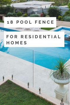 Clear Pool Fence, Pool Safety Fence Ideas, Pool With Fence Around It, Pool Fence Ideas Inground, Pool Fencing Ideas, Pool Fencing Landscaping, Pool Fence Ideas, Fence Around Pool, Raised Pools