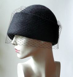 "Gray veil hat,Cloche Felted Hat, felt hat, Cloche Hat, Gray Hat, Art Hat La belle epoque Art Deco 1920s hat Art Hats Gray hat cloche 1920's hat red roses Hats&Caps Accessories Handmade Great, very flattering gray hat with black veil and red roses! Adapts to the head ! Special and unique ! Sophisticated and elegant ! I can make this hat in other colors and sizes. Made just for you To measure your head: Using a tape measure, go around head about 1\" above eyebrows in front and include the lar Fitted Cap Mini Hat For Wedding, Wedding And Kentucky Derby Costume Cap, Black Winter Wedding Fascinator, Winter Wedding Black Fascinator, Winter Wedding Hat Headpiece, Fitted Winter Wedding Fascinator, Winter Wedding Fitted Fascinator, Fitted Cap For Wedding, Elegant Winter Wedding Hats