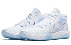 the nike kd trey white and blue sneakers are on sale for $ 599