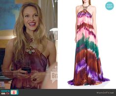 Tie Dye Maxi Dresses, Tie Dye Maxi, Spring Summer 2017, Emilio Pucci, Tie Dyed