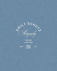 the logo for family schutz photography in canada and beyond, with an airplane flying overhead