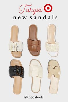 NEW SANDALS FROM TARGET! these are ALL so good! 🎯 #spring #targetstyle #sandals #newshoes #springshoes #rattan #pearlshoes #pearlsandals #wovensandals #beach #summer #scalloped #scallopedshoes #neutralshoes #neutral #slides #target #targetrun #newtarget Follow my shop @theoabode on the @shop.LTK app to shop this post and get my exclusive app-only content! #liketkit #LTKstyletip #LTKshoecrush #LTKfindsunder50 @shop.ltk https://liketk.it/4tNnx