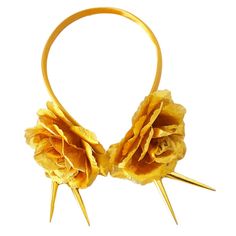 PRICES MAY VARY. Color: Gold Include: 1 x Headband Color: Gold
Include: 1 x Headband Thorn Princess, Halloween Hair Accessories, Double Rose, Headband Gold, Halloween Accessories Hair, Rose Headband, Princess Cosplay, Yor Forger, Gold Headband