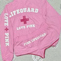 Very Hard To Find Set Is Size Medium Nwot - Zero Signs Of Wear Circa 2006 Cross Listed Cheaper On #Pinklifeguard #Lovepink Athletic Shorts Women, Short Hoodie, Bermuda Shorts Women, Pink Jeans, Pink Life, Hoodie Set, Blue Denim Shorts, Cut Off Jeans, Mini Shorts