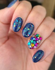 Taylor Swift Nails: 30 Album Inspired Looks For The Different Eras Eras Tour Nails Bejeweled, Taylor Swift Album Colors, Taylor Swift Nails Inspired, Eras Colors, Different Eras, Statement Nail