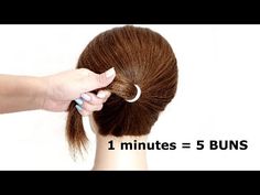 Who says you have to have long hair to rock a stylish bun? Here is a collection of 10 different buns for short hair, perfect for work, school, or even a party. Buns For Short Hair, Short Hair Updo Tutorial, Short Hair Bun, Easy Bun Hairstyles, Hair Bun Tutorial, Hair Tutorials For Medium Hair, Short Hair Tutorial