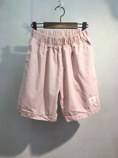 "Women's 100% cotton mid rise daily shorts with loose fit for medium sized Size One size, good for US size 4-12 Length 45cm /19\" Waist width 30cm/12\" (good up to waist size 34\") Fabric and Care Cotton 100% Machine washable and tumble dry Made in S Korea" Summer Cotton Pants With Built-in Shorts, Casual Cotton Pajama Shorts For Spring, Spring Casual Cotton Pajama Shorts, Summer Cotton Pajama Shorts In Solid Color, Solid Color Jean Shorts With Pockets, Spring Jean Shorts With Side Pockets, Baggy Shorts With Pockets For Summer, Baggy Summer Shorts With Pockets, Solid Knee-length Shorts For Spring