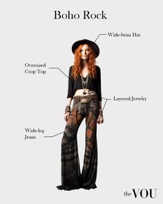 Bohemian Rocker Outfits, Bohemian Rock Style Outfit, Rock N Roll Style Women, Bohemian Rock Style, Boho Rock Outfit, Rock Boho Style, Rock N Roll Outfit, Boho Rock Style