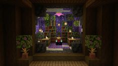 Enchantment Room Minecraft, Enchanting Room Minecraft, Minecraft Enchantment Room, Minecraft Rooms, Enchanted Room, Minecraft Enchantments, Enchanting Room