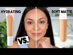 New Fenty Beauty Pro Filt'r Hydrating Foundation compared to the Fenty Beauty Pro Filt'r Soft Matte Longwear Foundation. Tested on oily combination skin! Whi... Fenty Foundation, Fenty Beauty Foundation, Foundation Routine, Hydrating Foundation, Foundation Application, Matte Makeup, Foundation Colors