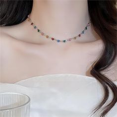 Colorful Heart Chain Necklace Express your love with our 可爱的 Colorful Heart Chain Necklace. The colorful hearts add a touch of charm to any outfit. Perfect for any occasion, this necklace is sure to make a statement and bring a smile to anyone's face. Spread the love with this beautiful accessory. Heart Chain Necklace, Colorful Hearts, Heart Chain, Colorful Heart, A Smile, Chain Necklace, Gold Necklace, Chain, Gold