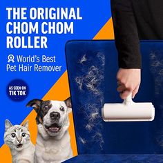 the original chom chom roller and world's best pet hair remover