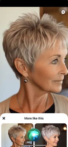 Short Cropped Hair, Short White Hair, Funky Short Hair, Women Short Hair, Short Haircut Styles