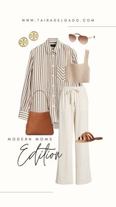 Mode Ab 50, Pool Outfits, European Summer Outfits, Summer Outfits For Moms, Wardrobe Outfits, Looks Street Style