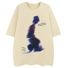 This American street-style t-shirt features an original design with a blur portrait print on the front. It has a double-layer reinforced round neck, short sleeves, and a loose fit with a three-dimensional drop-shoulder design. Made with high-quality double-yarn pure cotton, this American-style t-shirt is comfortable and breathable for any season. The streetwear t-shirt suits both men and women who love the American street style, hip-hop, and casual fashion. You can wear it with solid-colored wor Blur Portrait, American Street Style, Sweatshirt Jean Jacket, American Street, Streetwear Shirts, Street Portrait, Streetwear T Shirt, Trendy Streetwear