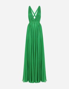 Long chiffon dress Green Chiffon Dress, Long Chiffon Dress, Silk Chiffon Dress, Chiffon Dress Long, Silk Gown, Formal Dresses For Women, Dress Gown, Maxi Dress Green, Women Clothes