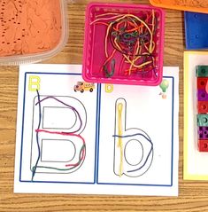 15+ (Mostly) FREE Hands-On Alphabet Letter Building Ideas! Hidden Alphabet, Letter Building, Camping Preschool, Abc Preschool, Unifix Cubes, Phonics Practice, Focus Wall, Beginning Sound