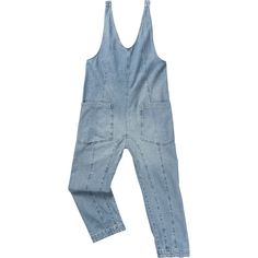 Free People's High Roller Jumpsuit features a slouchy fit and comfy cotton material for a cool and casual look we'll be sporting all summer.