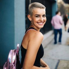 Super Short Haircuts, Long Pixie Hairstyles, Cimorelli, Edgy Haircuts, Super Short Hair, Short Grey Hair, Latest Short Hairstyles, Short Wavy Hair, Very Short Hair