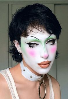 Goth Drag, Makeup Clown, Makeup Creative, Punk Makeup