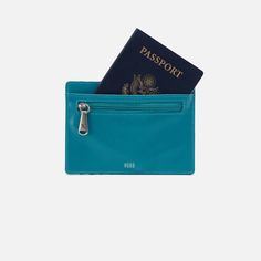 A must-have card case that doubles as a passport holder so you're always ready for the next adventure. Bandana Slide, Brighton Handbags, Brushed Nickel Hardware, Passport Case, Slides Women, Leather Card Case, Nickel Hardware, Jewelry Card, Crossbody Wallet