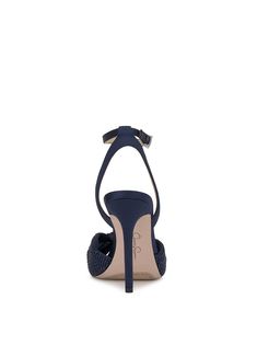 Product Description Knotted Dress Sandal Product Details Knotted Dress Sandal Heel Height: 3.9" Faux Suede/Leather Imported Knotted Dress, Navy Heels, Navy Baby, Knot Dress, Dress Sandals, Suede Leather, Faux Suede, High Heel, Sandals Heels