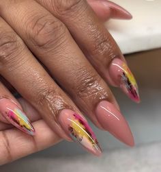 Gel Toe Nails, Work Nails, Dope Nail Designs, Creative Nail Designs, Classy Acrylic Nails, Almond Acrylic Nails, Pink Acrylic Nails, Hot Nails