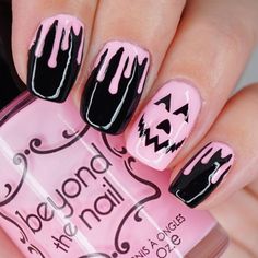 Nail Art Halloween, Holloween Nails, Halloween Nails Easy, Halloween Acrylic Nails, Cute Halloween Nails, Pumpkin Nails, October Nails, Cute Gel Nails, Nails For Kids