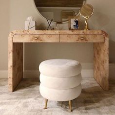 worlds away petra desk burl wood Mtv Cribs, Vanity Design, Glam Room, Bedroom Vanity, Vanity Decor, Primary Bedroom, Apartment Decor Inspiration, Burl Wood, Dream Apartment