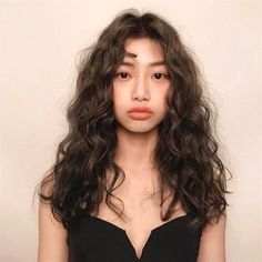 Asian Hair Perm, Wavy Hair Perm, Asian Hairstyle, 2017 Hair Trends, Korea Beauty, Hippie Hair