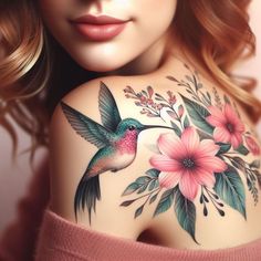 Discover dainty hummingbird tattoo ideas, placement tips, and meaningful designs. Perfect for your next elegant ink. Cover Up Tattoos For Women, Purple Tattoos, Stomach Tattoos Women, Female Tattoo Artists, Just Ink