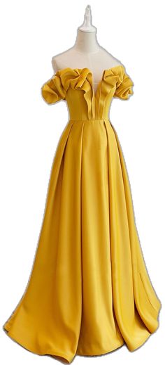 Yellow Fitted Bodice Midi Dress, Yellow Midi-length Dress With Fitted Bodice, Yellow Midi Dress With Fitted Bodice, Yellow Dresses With Fitted Bodice For Banquets, Yellow Dresses With Fitted Bodice For Banquet, Yellow Dress With Fitted Bodice For Banquet, Knee-length Pleated Wedding Dress, Solid Dress With Pleated Bodice And Sweetheart Neckline, Solid Dress With Fitted Bodice And Sweetheart Neckline