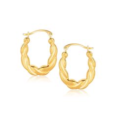 Buy LOVCIA Luxury Glamorous 10k Yellow Gold Twisted Oval Hoop Earrings Twist Hoop Earrings, Snap Lock, Oval Earrings, Oval Earring, Fine Jewellery Earrings, Jewelry Earrings Hoops, Gold Hoop, Gold Hoop Earrings, Gold Gold