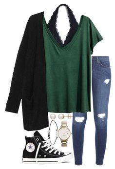 Cardigans Outfits, Michael Bliss, Neue Outfits, Cute Outfits For School, Looks Black, Cute Comfy Outfits, Teenager Outfits, Urban Chic, Frame Denim