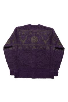 Warm mohair sweater with long hair, and beautiful coloring Soft touch Loose fit Color: Purple 55% mohair, 30% nylon, 15% wool Made In Japan Model is 6'2 wearing a size M TAGGED SIZE S M L NECK 18 19 20 SHOULDER 20 21 21.5 CHEST 24.5 25.5 26.5 ARM HOLE 11 11.25 11.5 SLEEVE 21 21.5 22 CENTER BACK 27.5 28.5 29.5 Measurements of actual garment in inches.Click here for our measuring guide. Sweater Vest Jacket, Coloring Soft, Crew Neck Cardigan, Japan Model, Bandana Scarf, Mohair Sweater, Denim Branding, 11 11, Sweater Vest