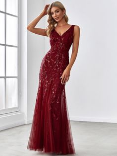 This Dress is fashionable for every occasion. the dress is made-to-order by professional tailors. You can choose from 50 colors, Regular sizes 2 to 16 and plus sizes 14w to 26W. Custom size is also available. Cap Sleeve Prom Dress, Tulle Evening Dress, Evening Dresses Online, Sequin Evening Dresses, Ever Pretty, Maxi Dress Prom, Cap Dress, Mermaid Evening Dresses, Evening Dresses Elegant