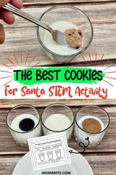 Winter Stem Activities For Elementary Kids, Christmas Steam Activities For Preschool, Christmas Stem For Kindergarten, Best Cookies For Santa, Santa Stem Activities, Christmas Science Experiments Preschool, Easy Christmas Science Experiments For Kids, Christmas School Activities For Kids, Holiday Stem Activities Elementary