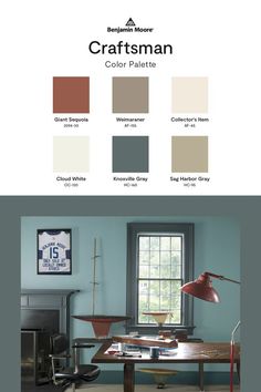 Craftsman Style Paint Colors Interior, Craftsman House Interior Paint Colors, Paint Colors For Craftsman Style Homes, Craftsman Style Wallpaper, Craftsman Paint Colors Interior, Craftsman Interior Paint Colors, 20s Interior, Evergreen Room, Craftsman Paint Colors