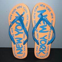 Brand New Flip Flops, Sandles, Slippers, Chancletas. Call Them What You Want If They’re Yours. Cool Summer Colors. Orange Flat Flip Flops For Summer, Summer Orange Flat Flip Flops, Orange Summer Flip Flops, Orange Flat Flip Flops Casual Style, Casual Orange Flat Flip Flops, Orange Casual Flat Flip Flops, Cool Summer Colors, Cool Summer, Summer Colors