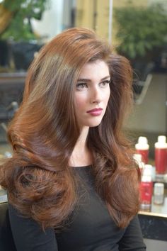 Long Red Hair, Voluminous Hair, Long Red, Long Hair Cuts, Big Hair, Aesthetic Hair, About Hair, Gorgeous Hair, Pretty Hairstyles