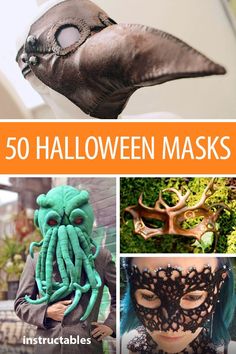 Diy Halloween Masks Scary, Diy Mask Costume How To Make, Cosplay Masks Diy, Diy Masks Halloween, Halloween Mask Making, How To Make Halloween Mask, Diy Costume Mask, Diy Halloween Masks For Adults, Halloween Mask Ideas Diy