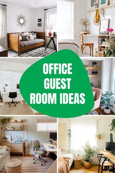 office guest room ideas that are easy to do in the day time and night time