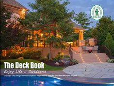 the deck book cover shows steps leading up to a pool