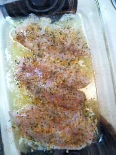 the meat is cooked and ready to be put in the oven for dinner or as an appetizer