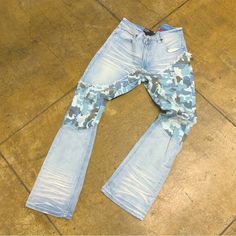 Material: 100% Cotton Brand New With Tags Stacked Jeans, Stacked Pants, Mens Straight Jeans, Pants Color, Best Sellers, Camouflage, Mens Pants, Mens Jeans, Blue White