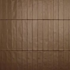 the wall is made up of brown squares