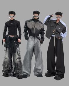 CULTURE 24AW COLLECTION Steertwear Outfits, Cybercore Outfit Male, Male Fashion Reference, Fashion Mfs Men, Techwear Outfits Male, 2 Male Pose Reference, Male Acubi Fashion, Cybercore Outfits Men, Cool Male Outfit