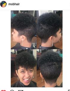 Shaved Side, Curly Fro, Fresh Cuts, Shaved Side Hairstyles, Short Hair Images, Faux Locs Hairstyles, Side Hairstyles