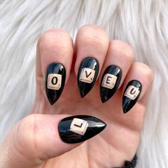 𝔏𝔬𝔳𝔢 𝔦𝔰 𝔦𝔫 𝔱𝔥𝔢 𝔞𝔦𝔯...... ⬛️♥️⬜️ Super cute short stiletto Nails2Go handpainted boo_tifulyou 💋💅🏻👱🏻‍♀️🖤 𝓍𝓍𝓍 #plusblogger #nailart #nails #naildesigns #styleblogger #clawsout #claws #valentinenails #handpaintednailart #nailartblogger #pressonnailsforsale #pressonnails #stickonnails #pressons #nailchemyuk #nailchemy Short Stiletto, Stick On Nails, Love Is In The Air, Cute Shorts, Press On Nails, Fashion Blogger, Nail Designs